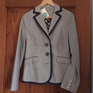Boden Pinstripe Blazer